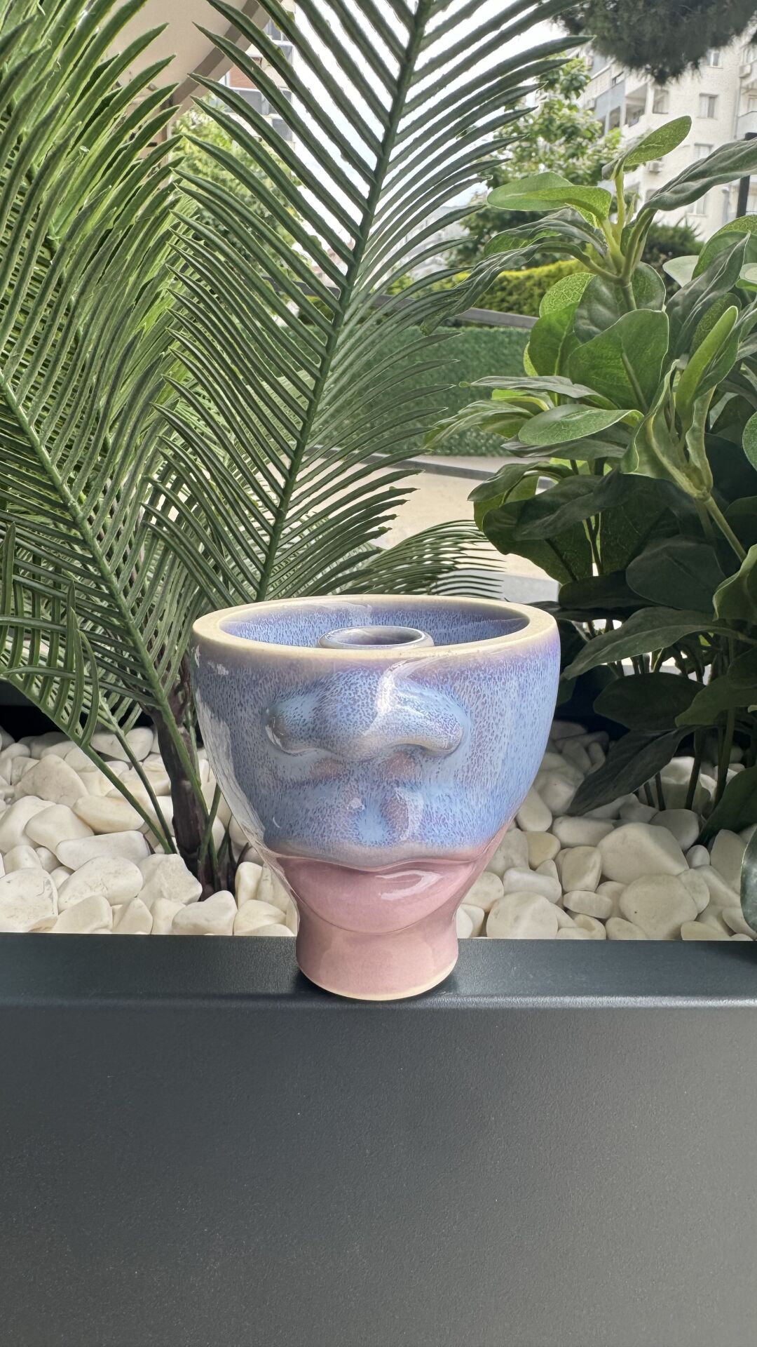 L8 Demon Phunnel Nargile Lülesi / Pembe Mavi
