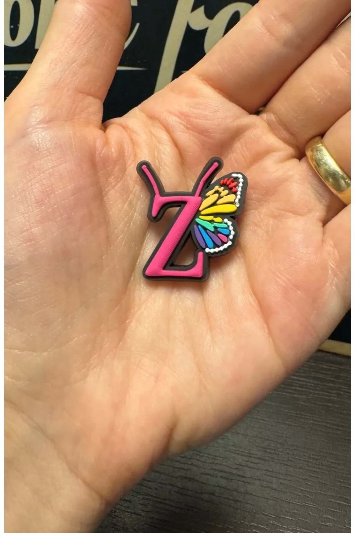 Terlik Süsü/Z Harfi Kelebek