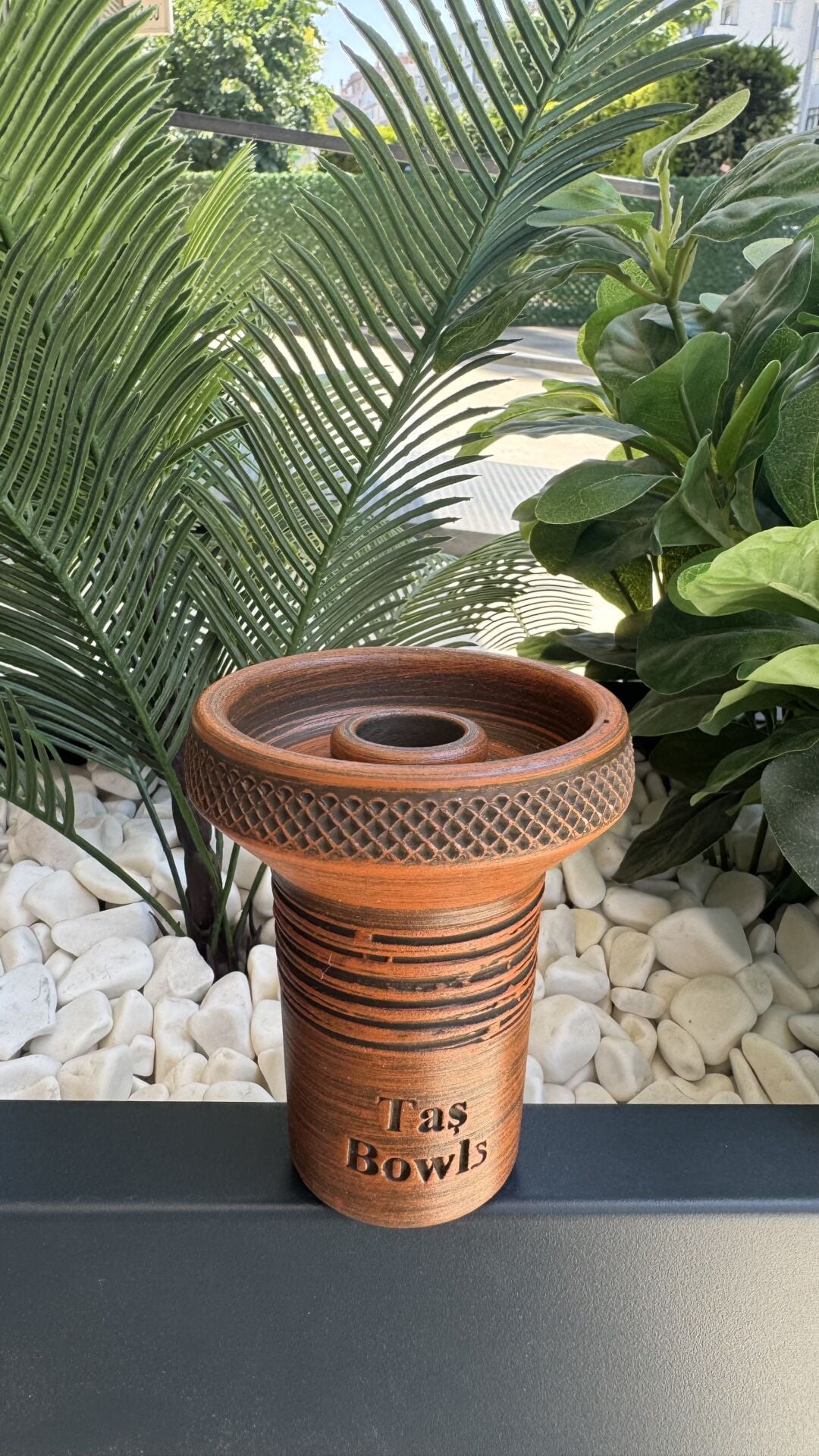 Taş Bowls Jitte-P Toprak Lüle / Phunnel (Tek Delikli)