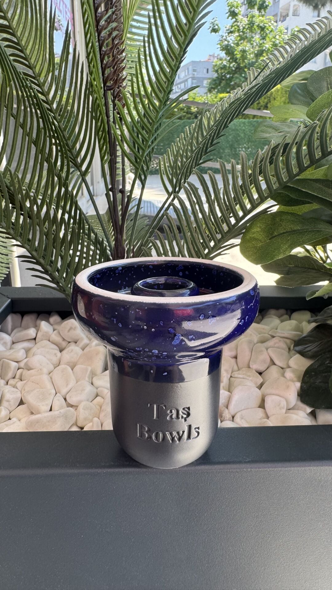 Taş Bowls Nargile Lülesi Phunnel / Gece Mavisi