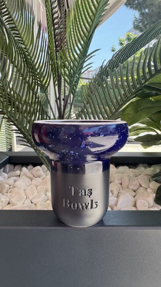 Taş Bowls Nargile Lülesi Phunnel / Gece Mavisi