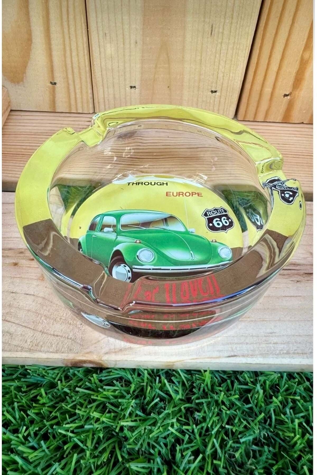 Yuvarlak Cam Küllük/Vosvos Volkswagen Cam