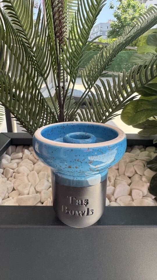 Taş Bowls Nargile Lülesi Phunnel / Mavi