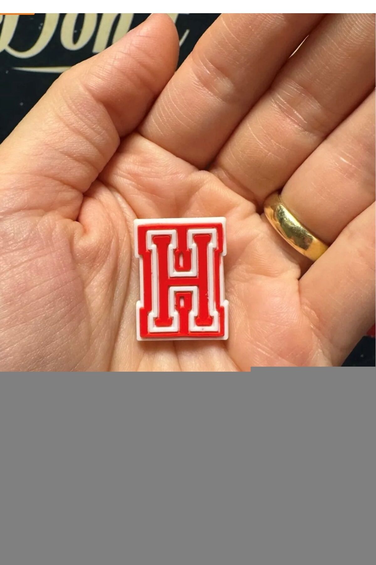 Terlik Süsü/H Harfi