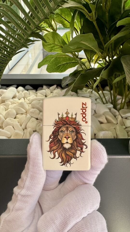 Lion - 214  White Matte