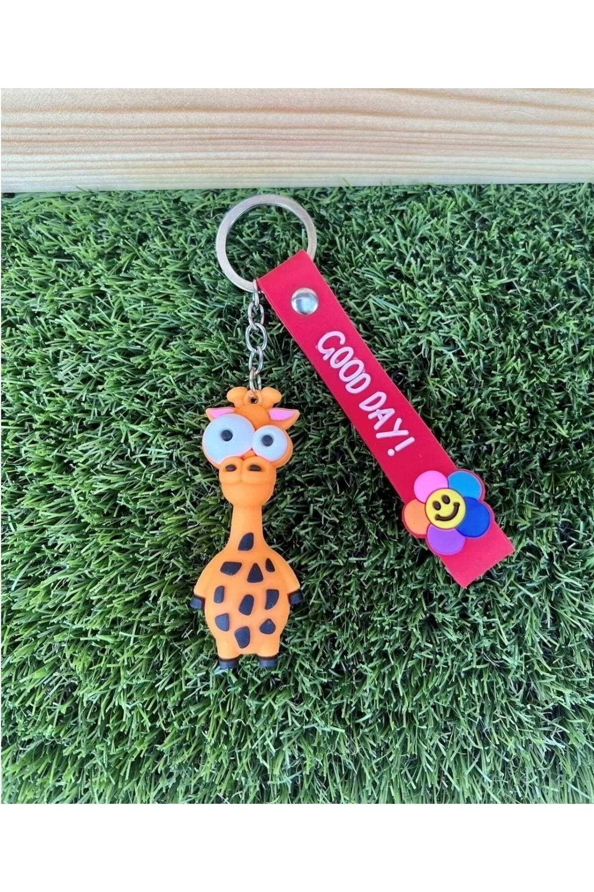 Zürafa Silikon Anahtarlık 686230