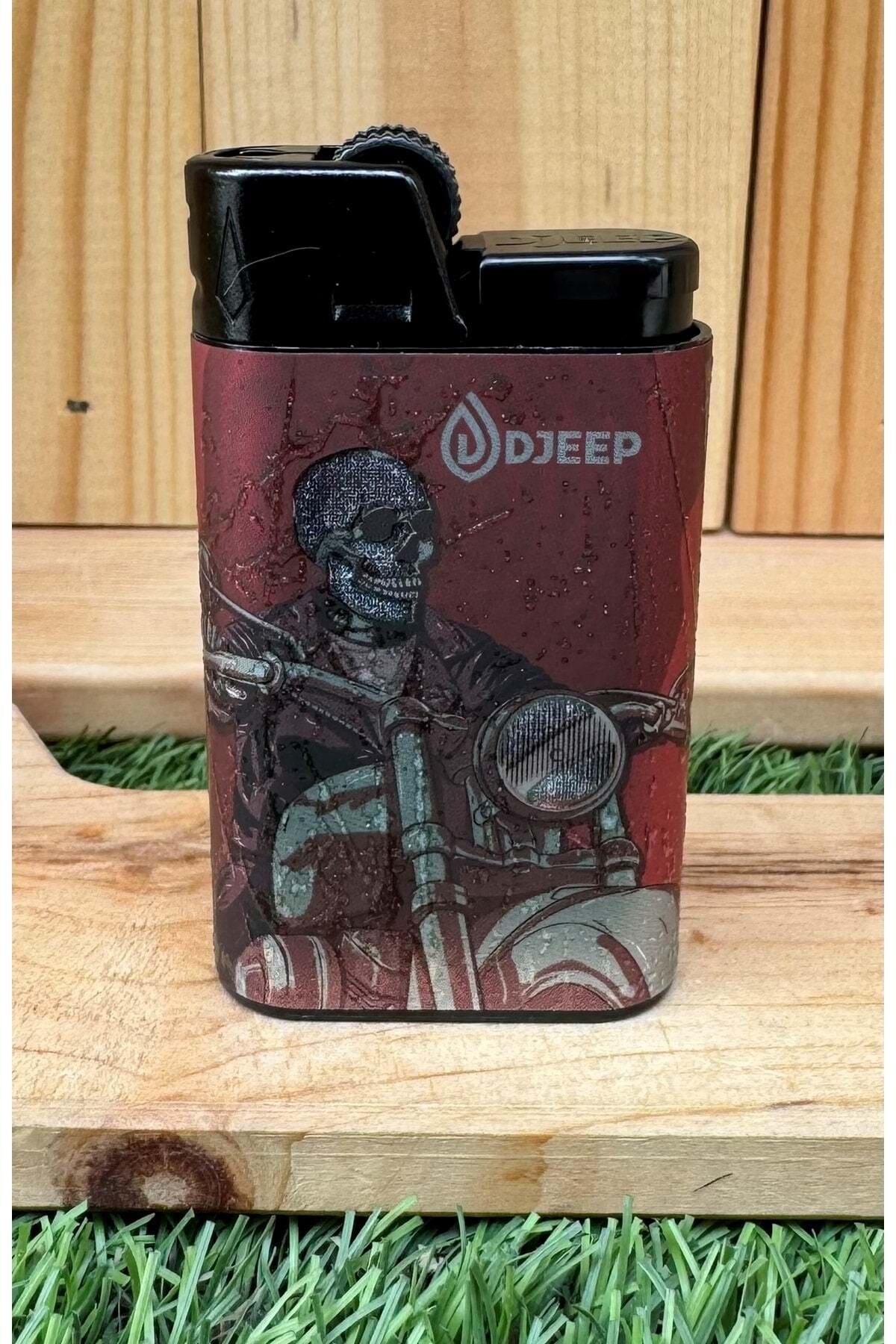 Djeep Rock It Taşlı Çakmak 4 Bordo