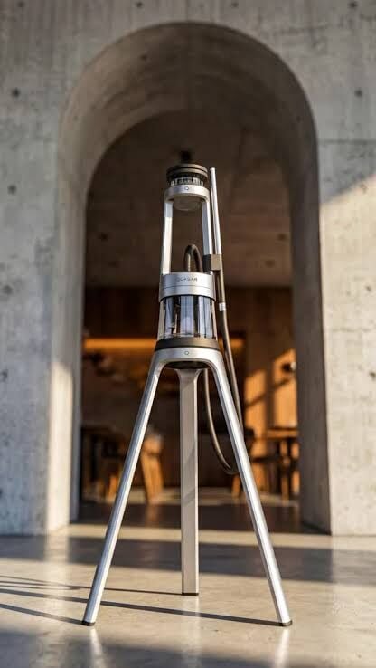 Quasar Arguile Tripod Silver