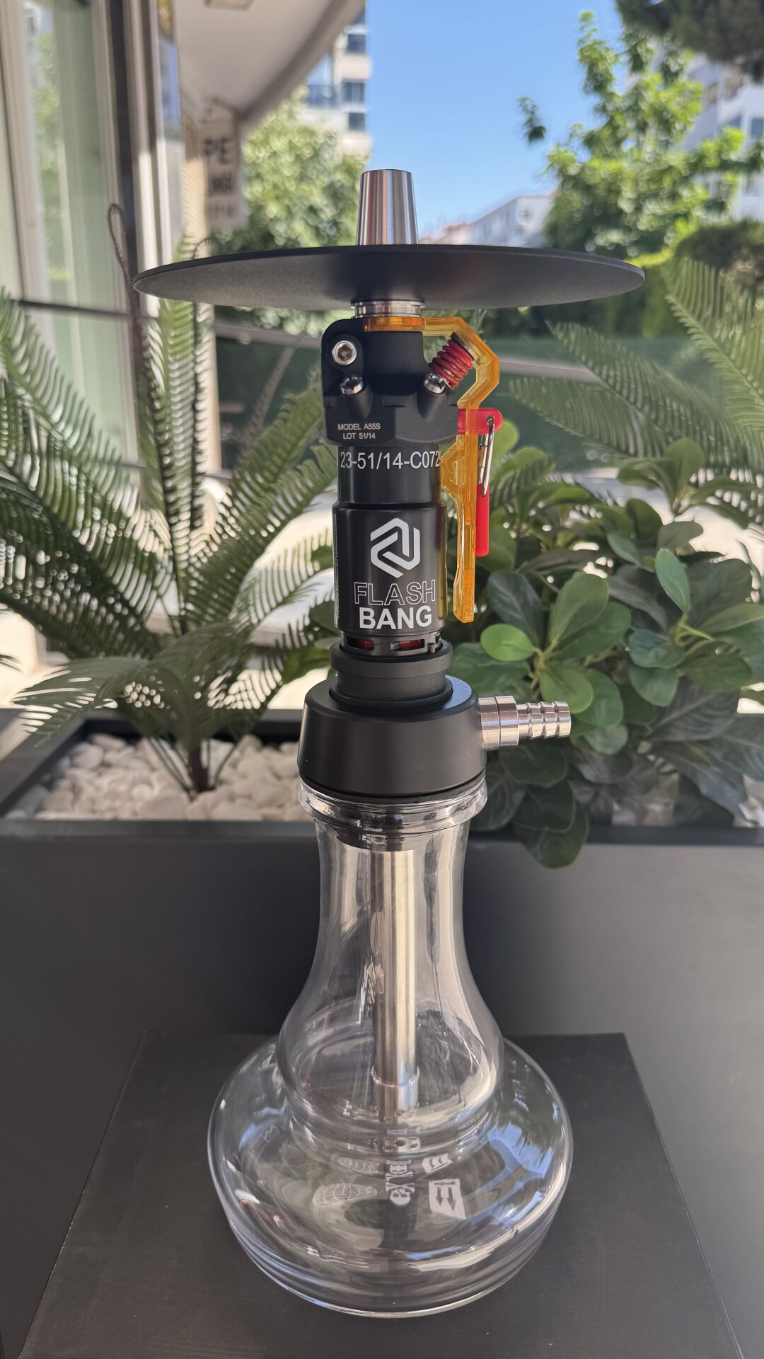Amotion Flash Bang Nargile Takımı Turuncu