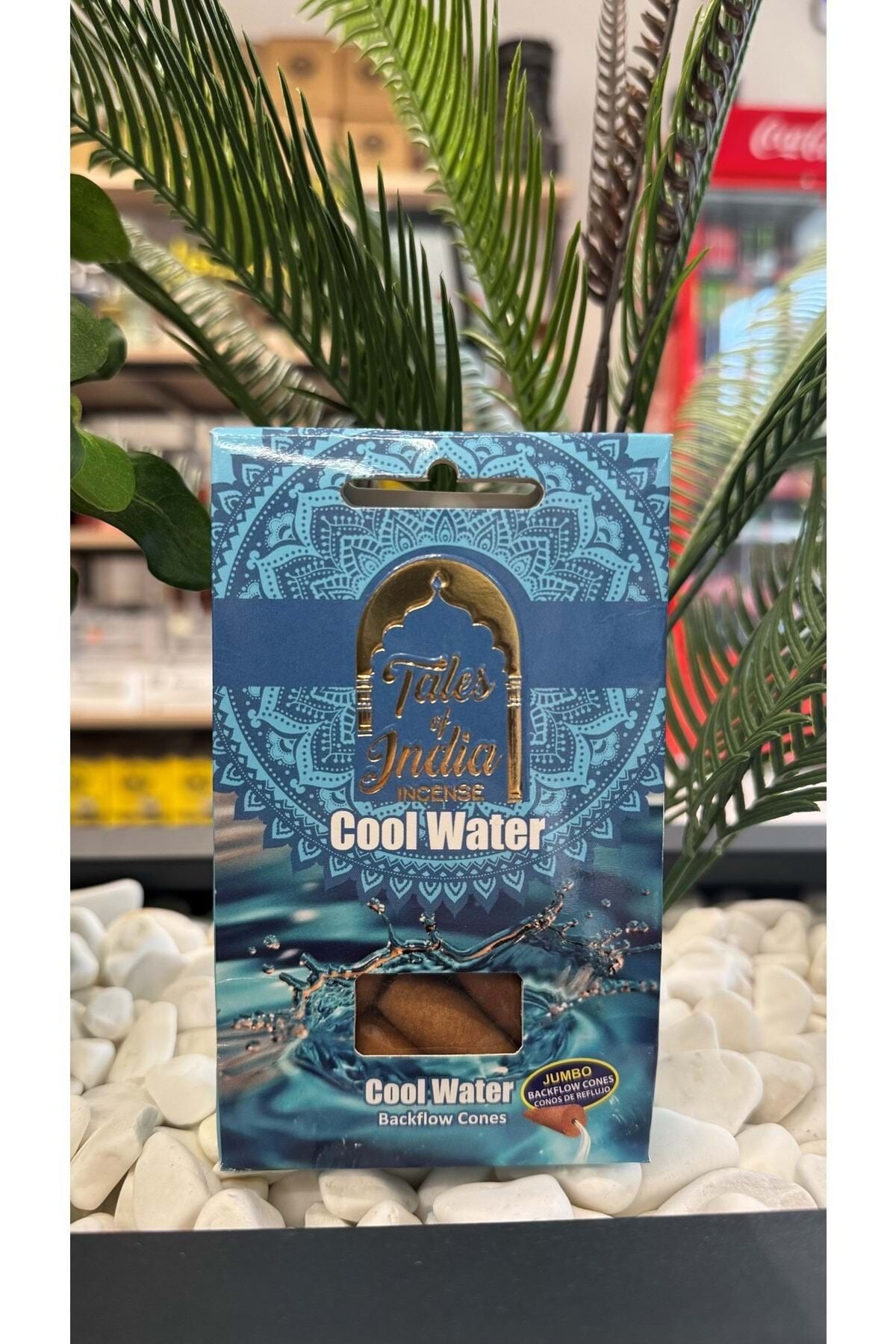 Cool Water (Geri Akış) Back Flow Konik Tütsü / 14 Adet Standart
