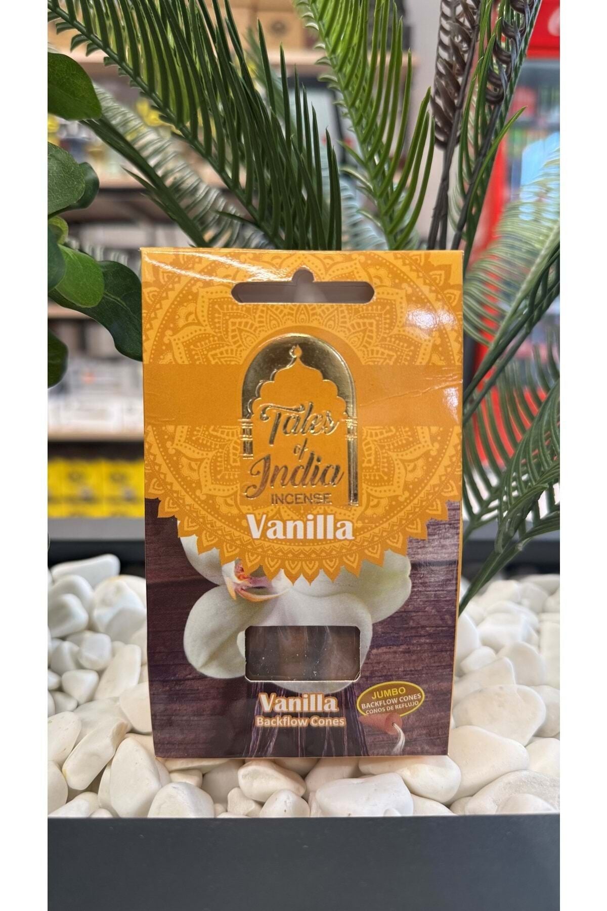 Vanilla Geri Akış Vanilya Konik Tütsü (14 Adet) Standart