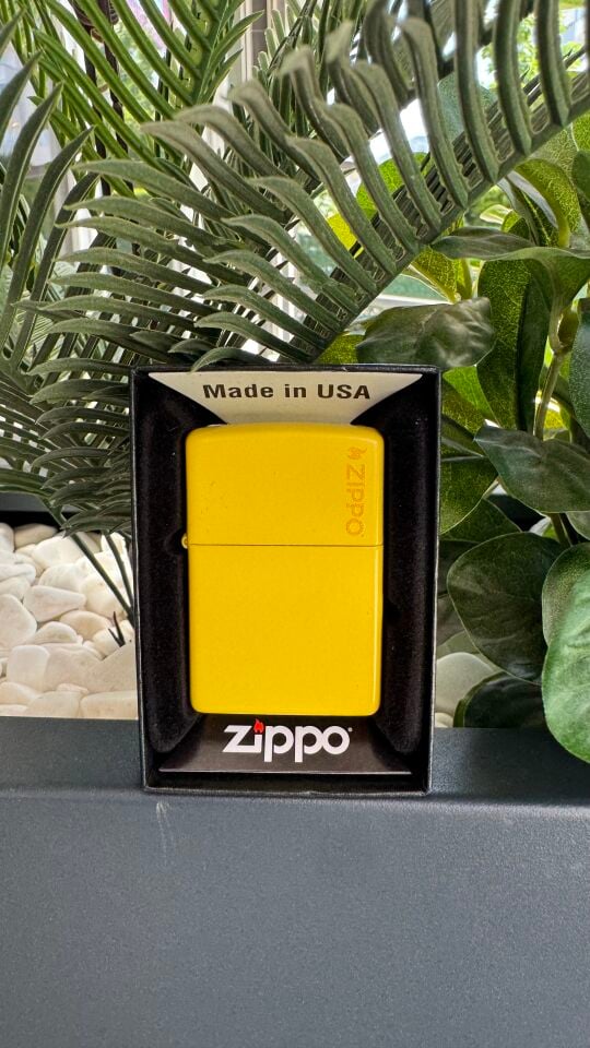L Reg Sunflower Yellow W Zippo Classic