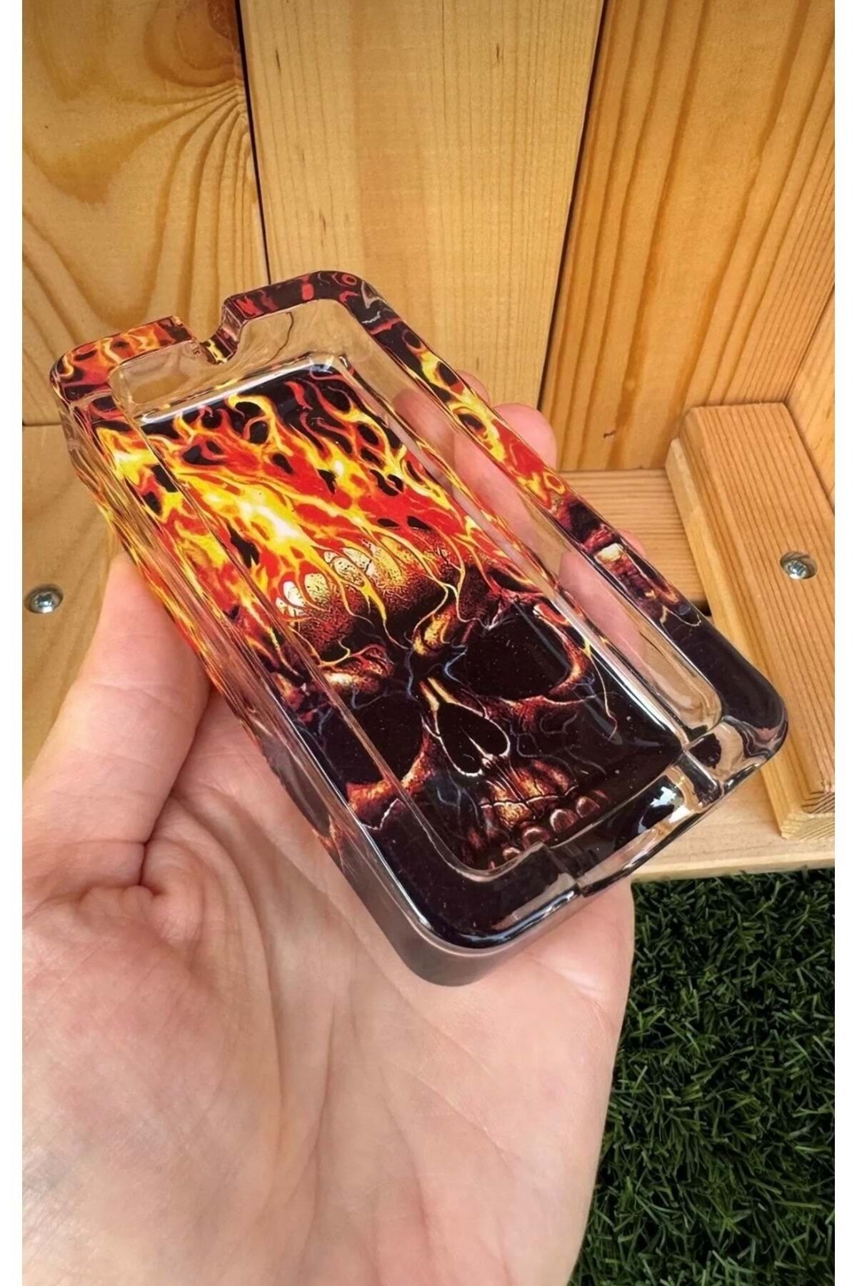 Kuru Kafa Cam Küllük Puro Küllüğü /Alev Fire