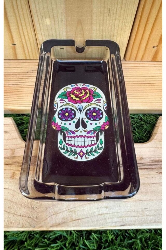 Kuru Kafa Cam Küllük Puro Küllüğü /siyah