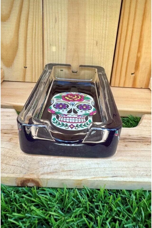 Kuru Kafa Cam Küllük Puro Küllüğü /siyah