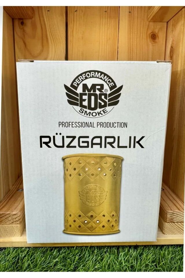 Mr Eds Çelik Nargile Rüzgarlığı / Gold