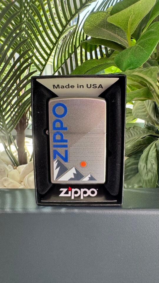 Zippo Mountains Design Classic