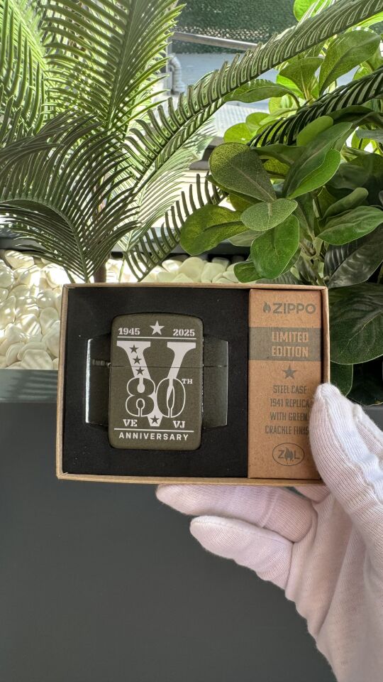 Zippo Ve/Vj Design 80Th Anniversary Classic