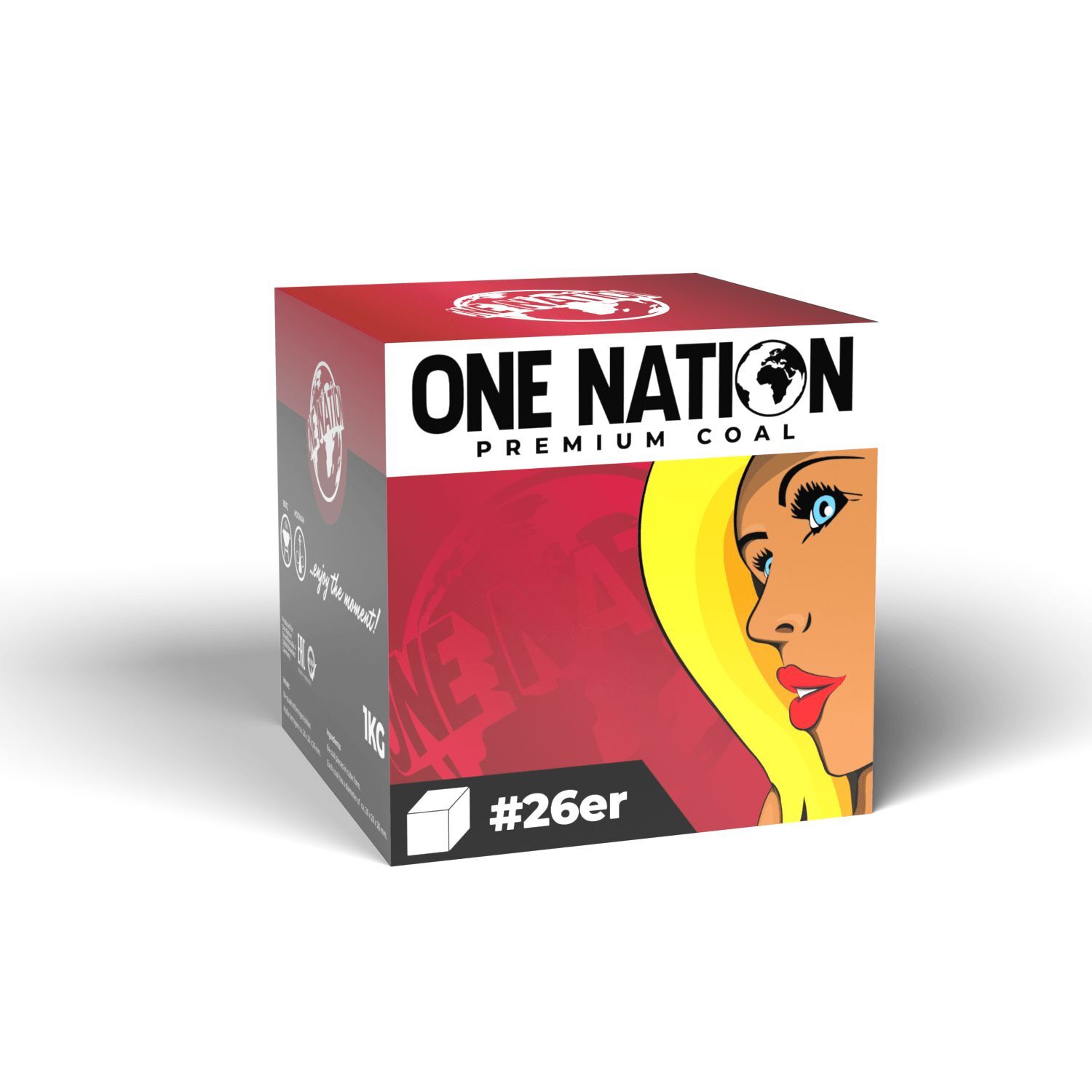 One Nation 26mm Nargile Kömürü 1 KG