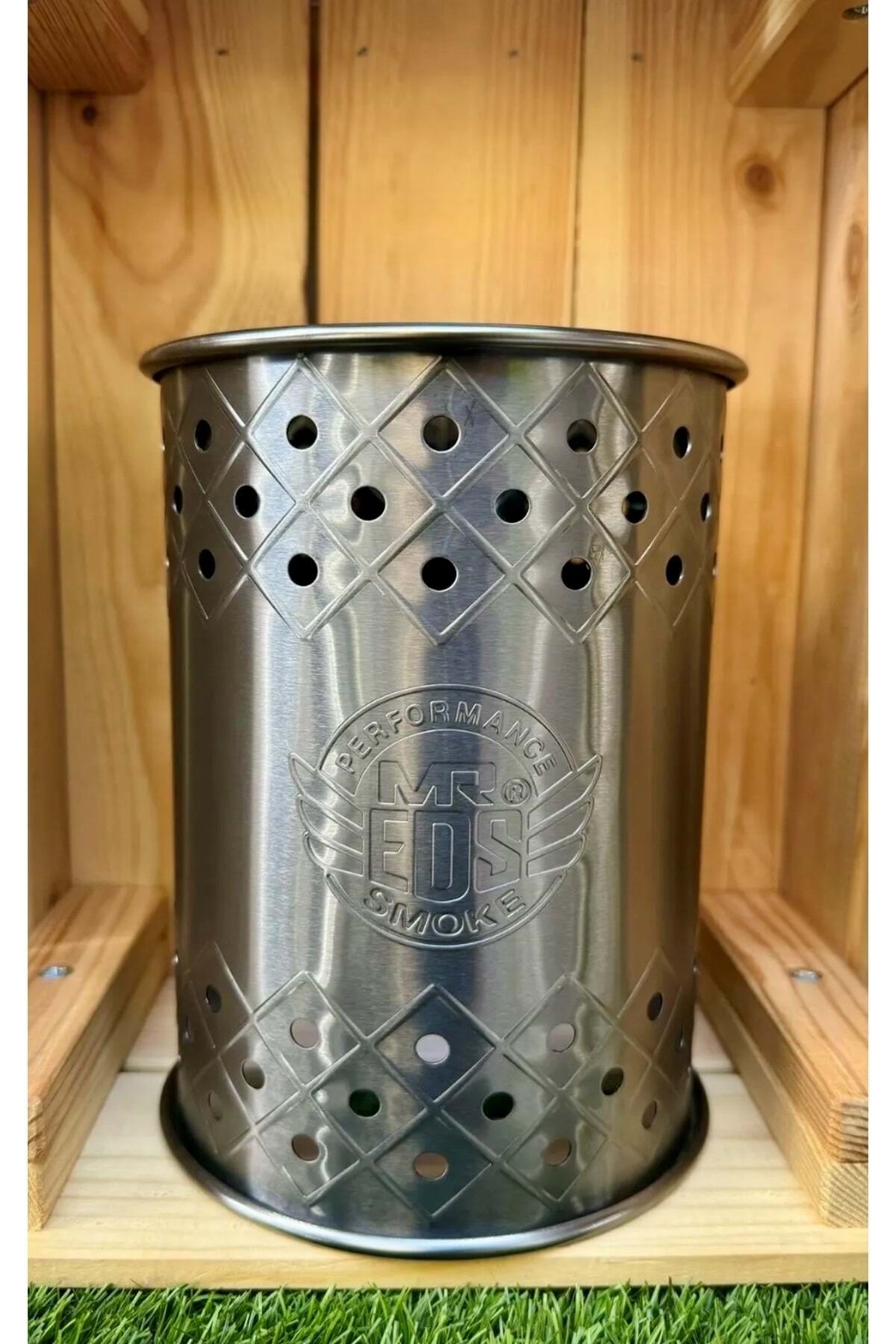 Mr Eds Çelik Nargile Rüzgarlığı / Black