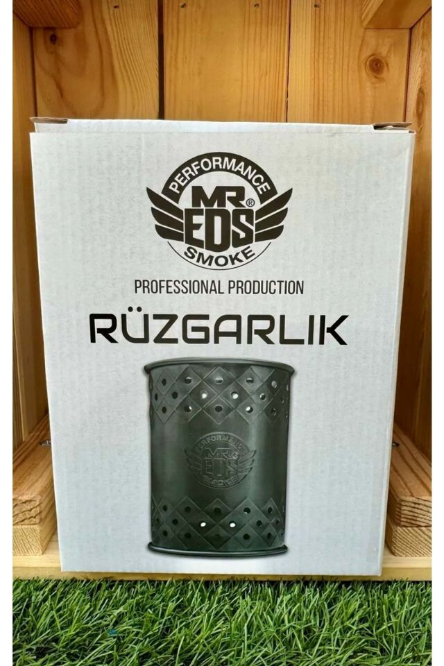 Mr Eds Çelik Nargile Rüzgarlığı / Black