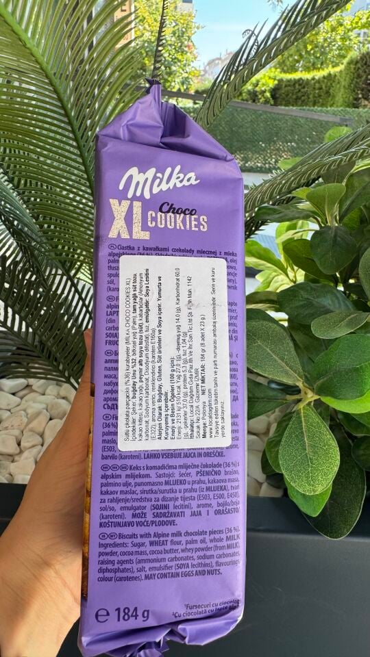 Milka Choco Xl Cookie 184 Gr