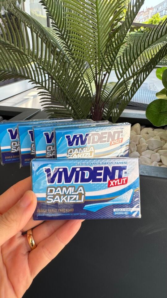 Vivident Şerit Sakız Damla 26 G / 5 Adet