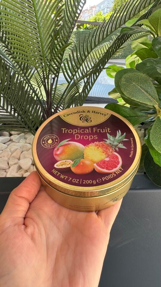 Tropical Fruit Drops (Tropik Meyve) 200 gr