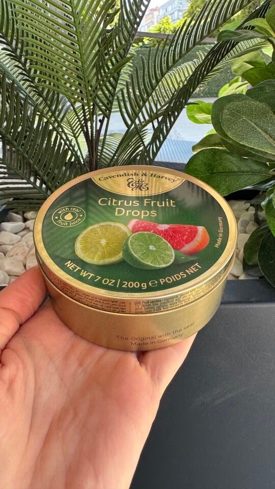 200 Gr Limon & Greyfurt Aromalı Şeker Gerçek Meyve Suyu ile Tatlandırılmış Şeker