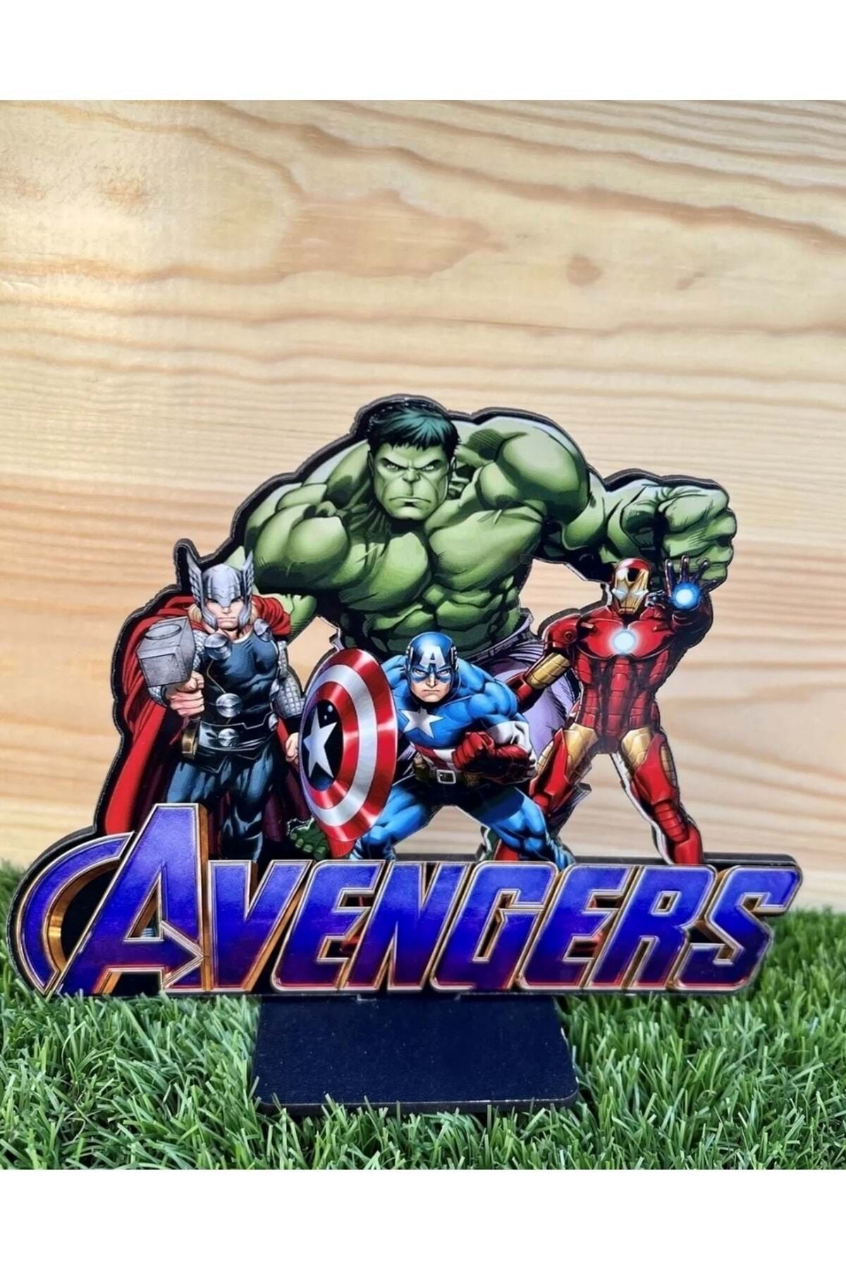 Avengers Masa Süsü Renkli - 17 X 17