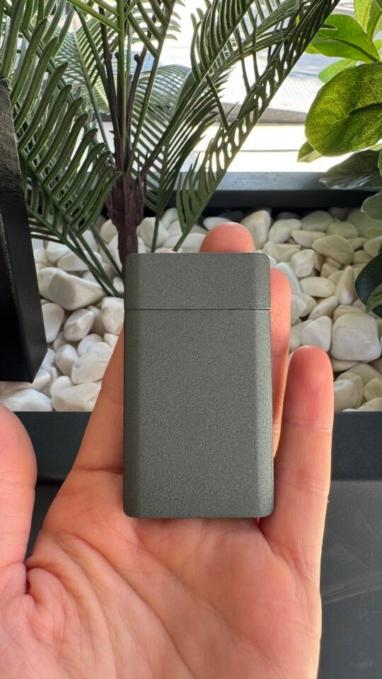 Cohiba Puro Çakmağı Perde Alev / Yeşil