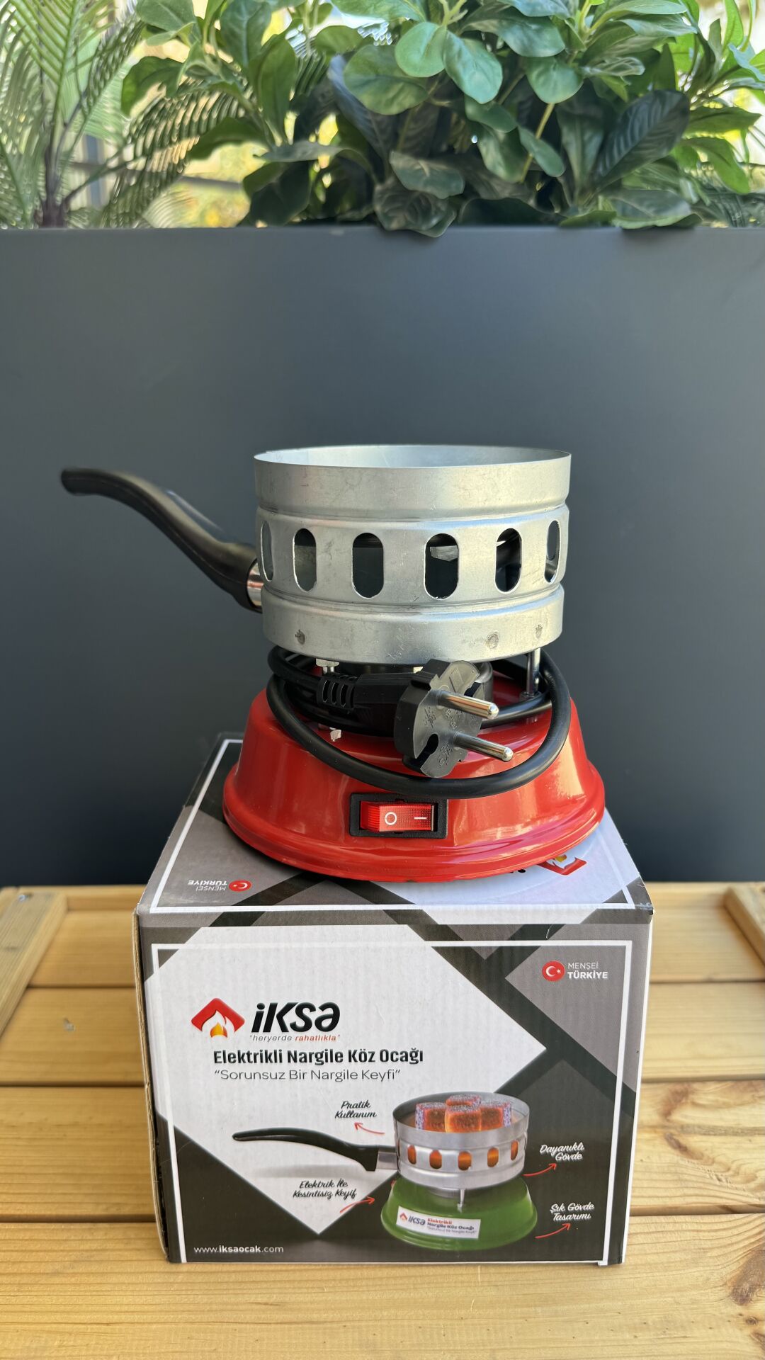 İksa Elektrikli Nargile Köz Ocağı