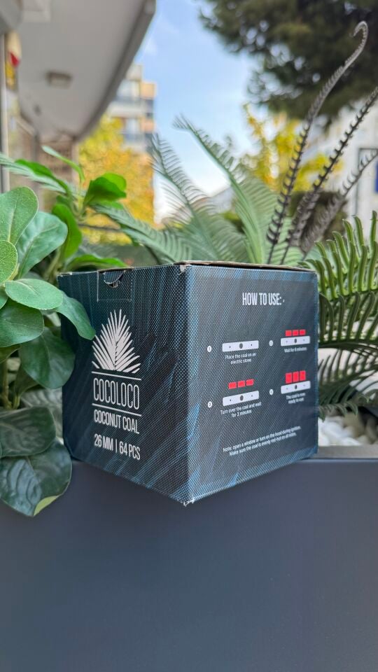 Cocoloco 26mm Nargile Kömürü 1 KG