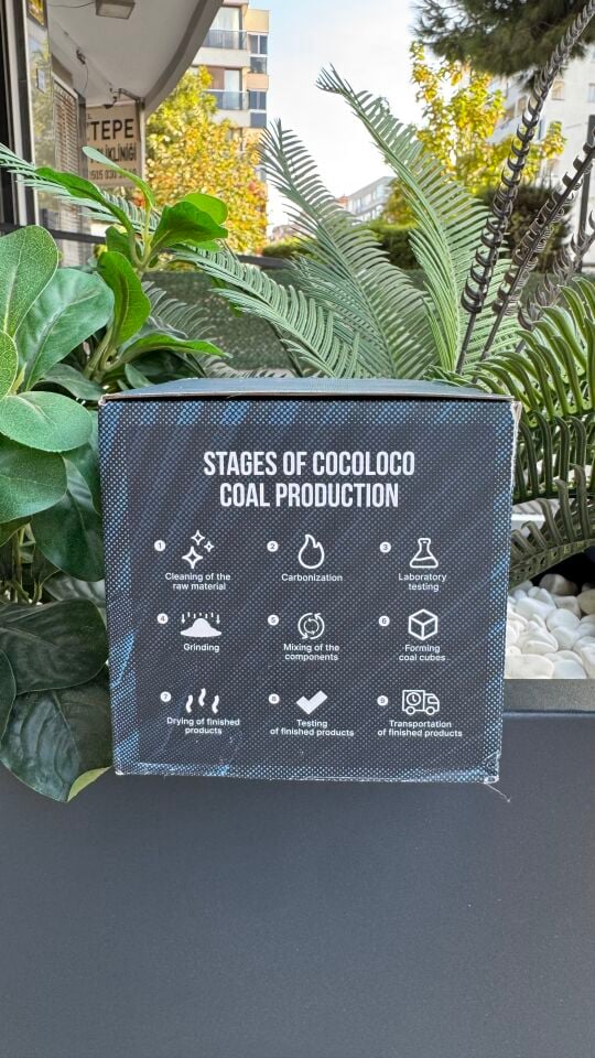 Cocoloco 26mm Nargile Kömürü 1 KG