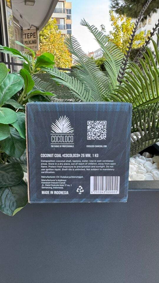 Cocoloco 26mm Nargile Kömürü 1 KG