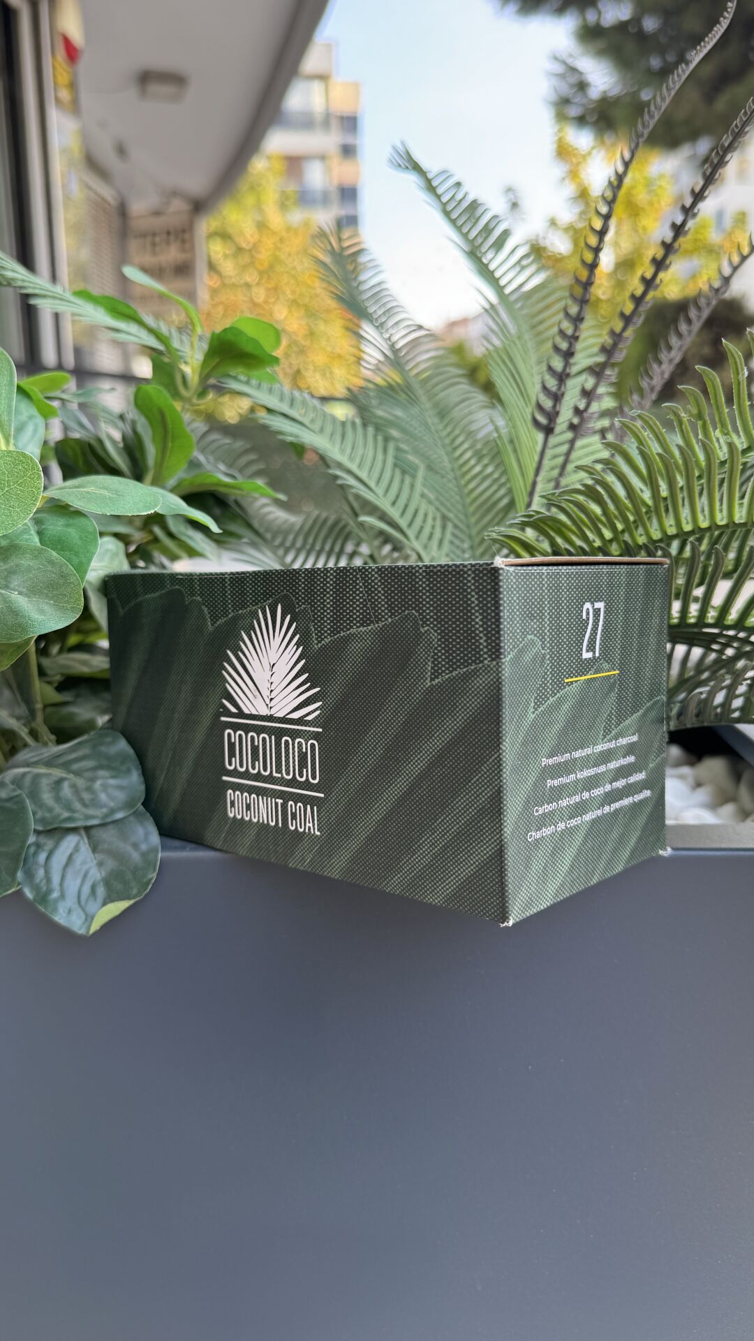 Cocoloco 27mm Nargile Kömürü 1 KG