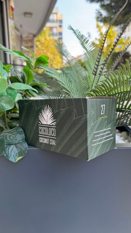 Cocoloco 27mm Nargile Kömürü 1 KG