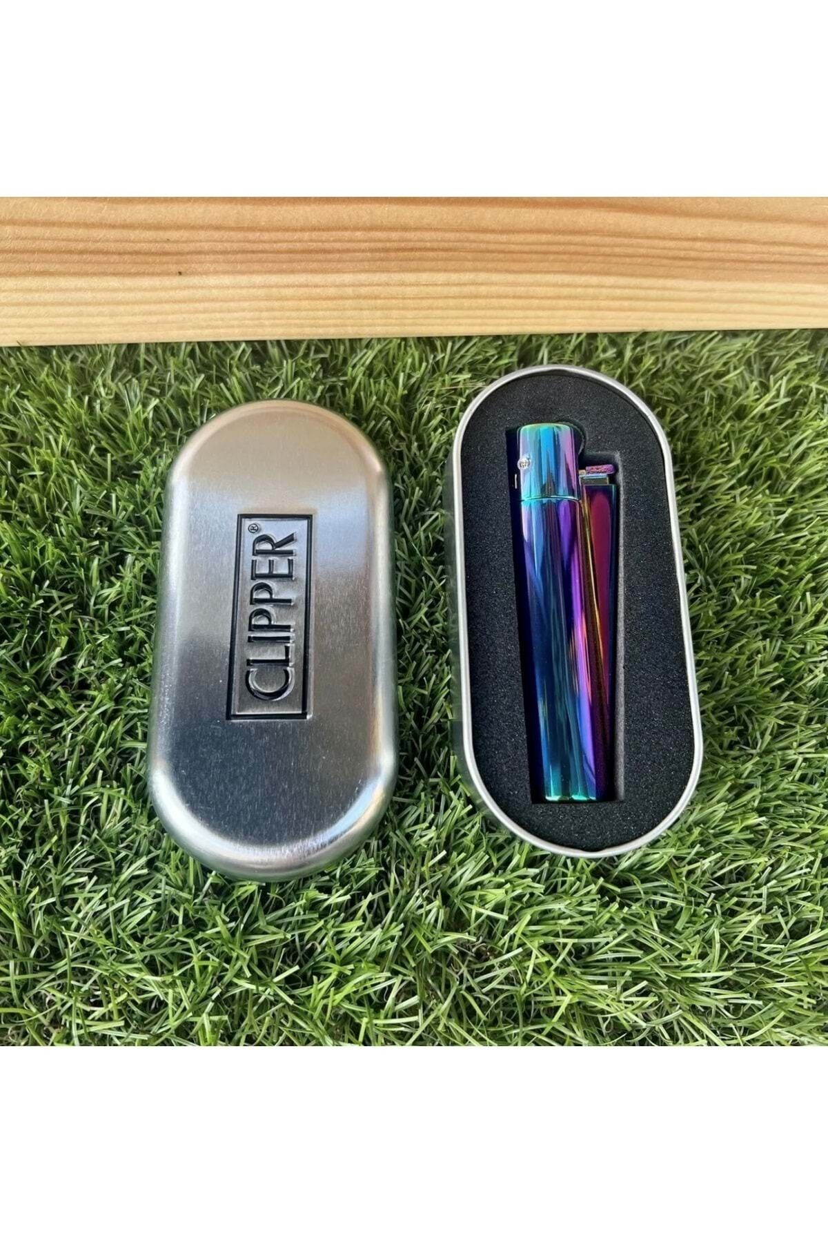 Mr Eds Parlak Gökkuşağı Taşlı Çakmak