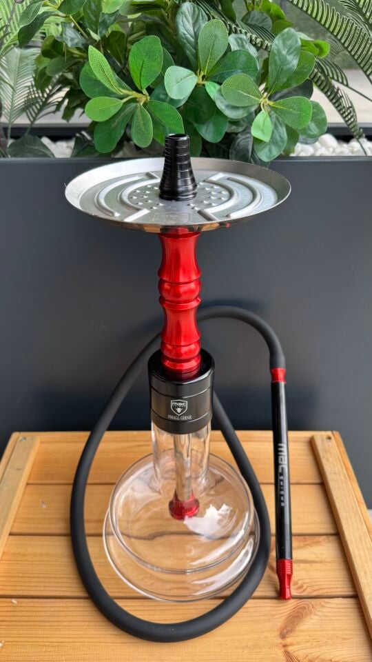 Mac Shisha Small Girne Nargile Takımı – Kırmızı