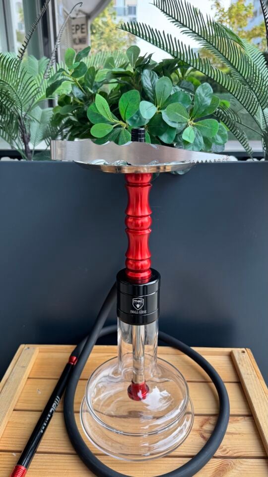 Mac Shisha Small Girne Nargile Takımı – Kırmızı