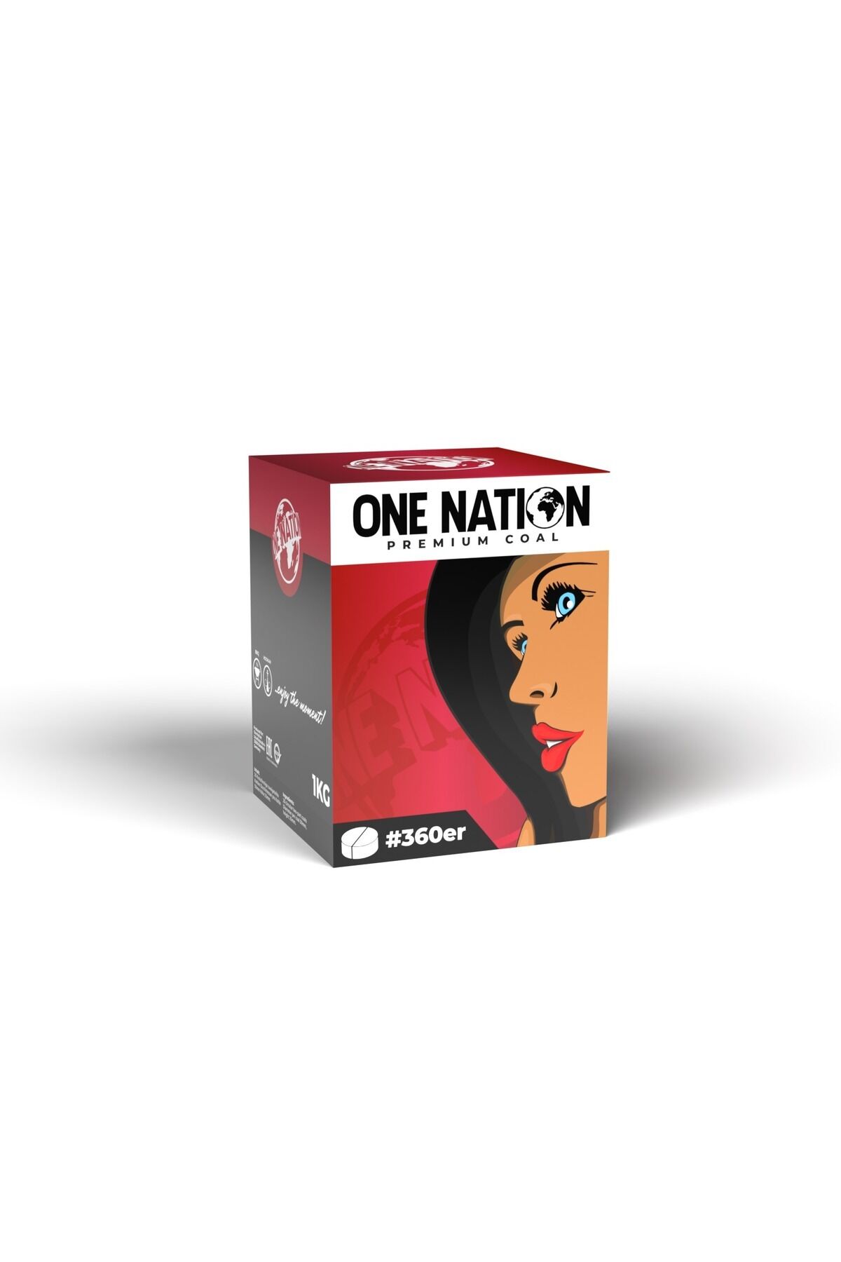 One Nation 360er Premium Nargile Kömürü 1 Kg