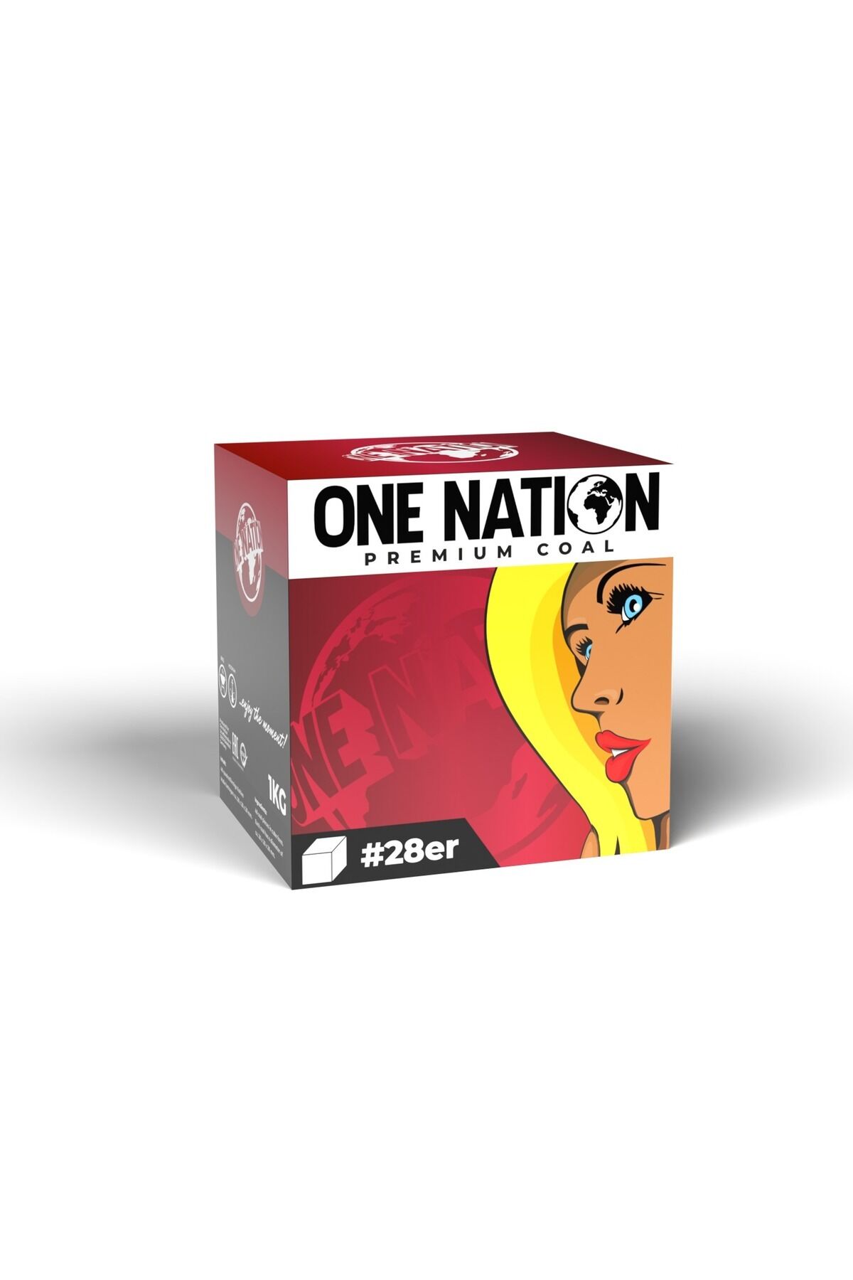 One Nation 28er Premium Nargile Kömürü 1 Kg