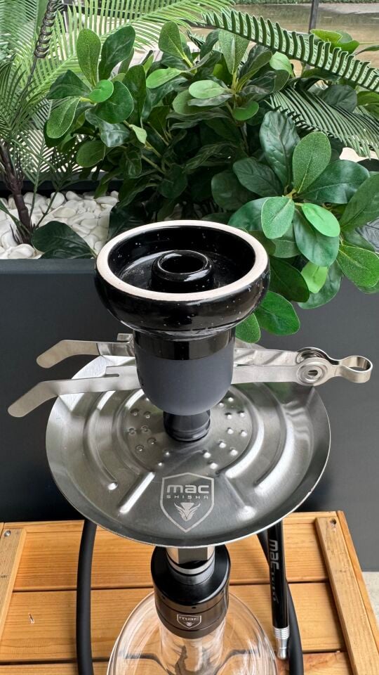 Mac Shisha Small Arizona Özel Tahliyeli Profesyonel Nargile Takımı ve Lüle