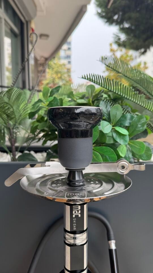 Mac Shisha Small Arizona Özel Tahliyeli Profesyonel Nargile Takımı ve Lüle