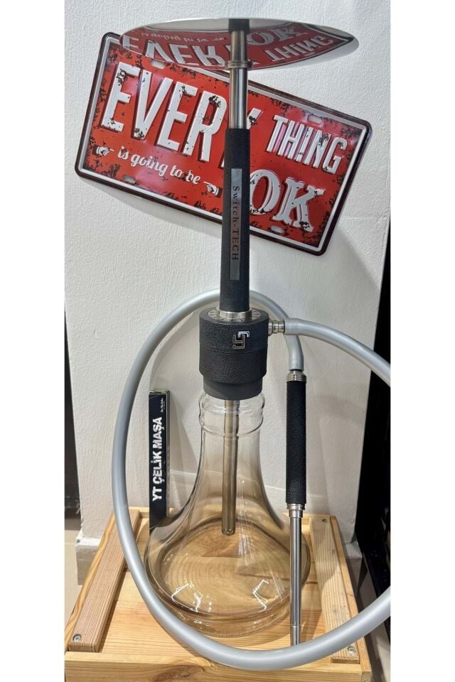 Yt Switch Tech Nargile Takımı / Siyah