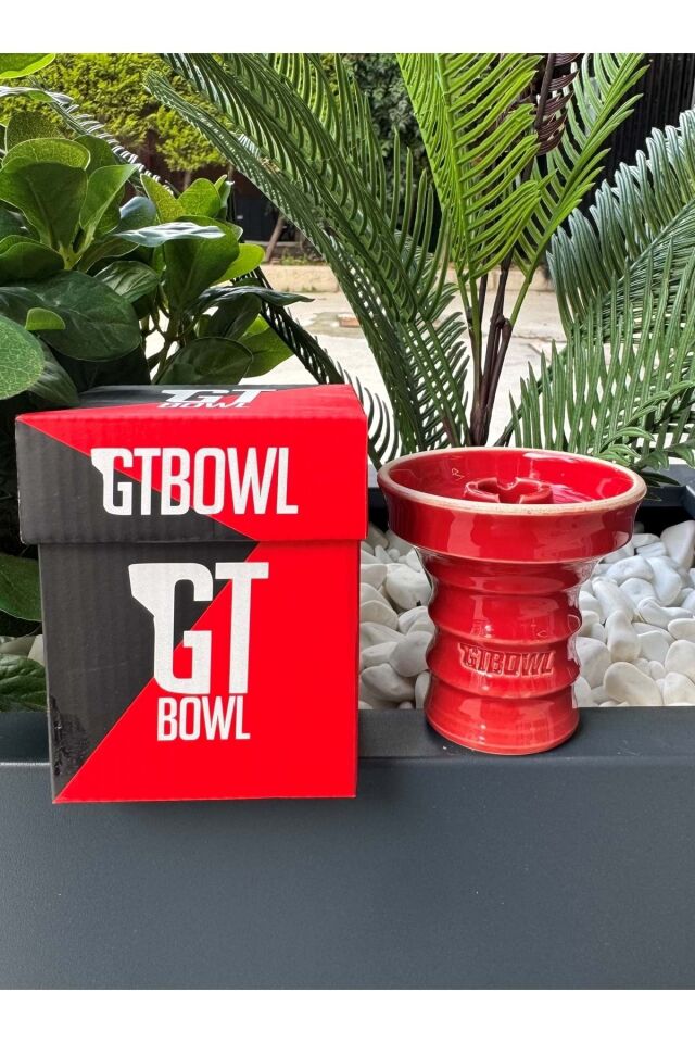 Gt Bowls Arte Nargile Lülesi /Phunnel Kırmızı