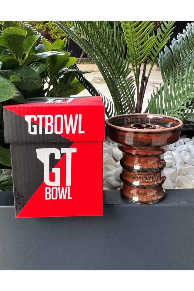 Gt Bowls Arte Nargile Lülesi /Phunnel Kİremit-Siyah