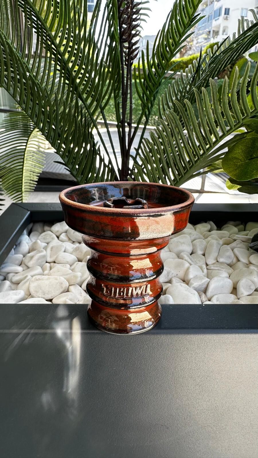 Gt Bowls Arte Nargile Lülesi /Phunnel Kİremit-Siyah