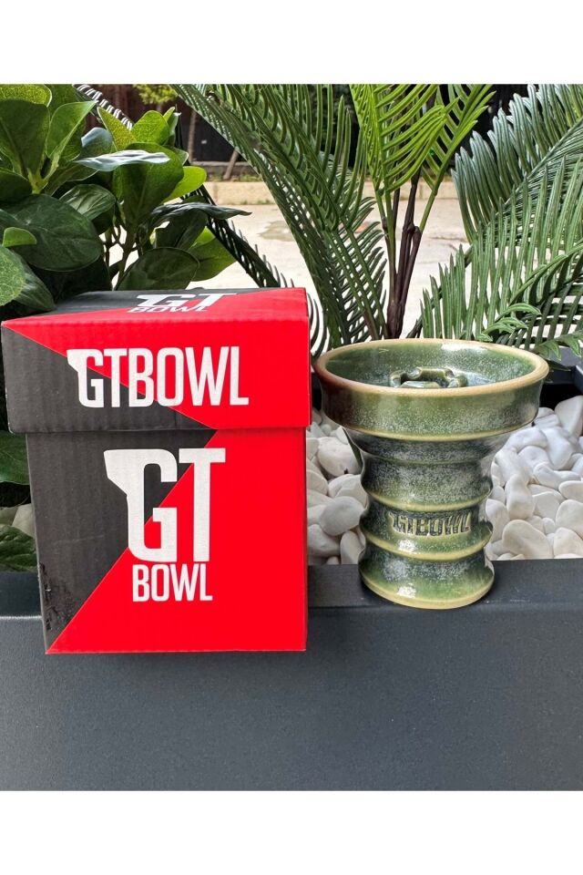 Gt Bowls Arte Nargile Lülesi /Phunnel Mat Yeşil