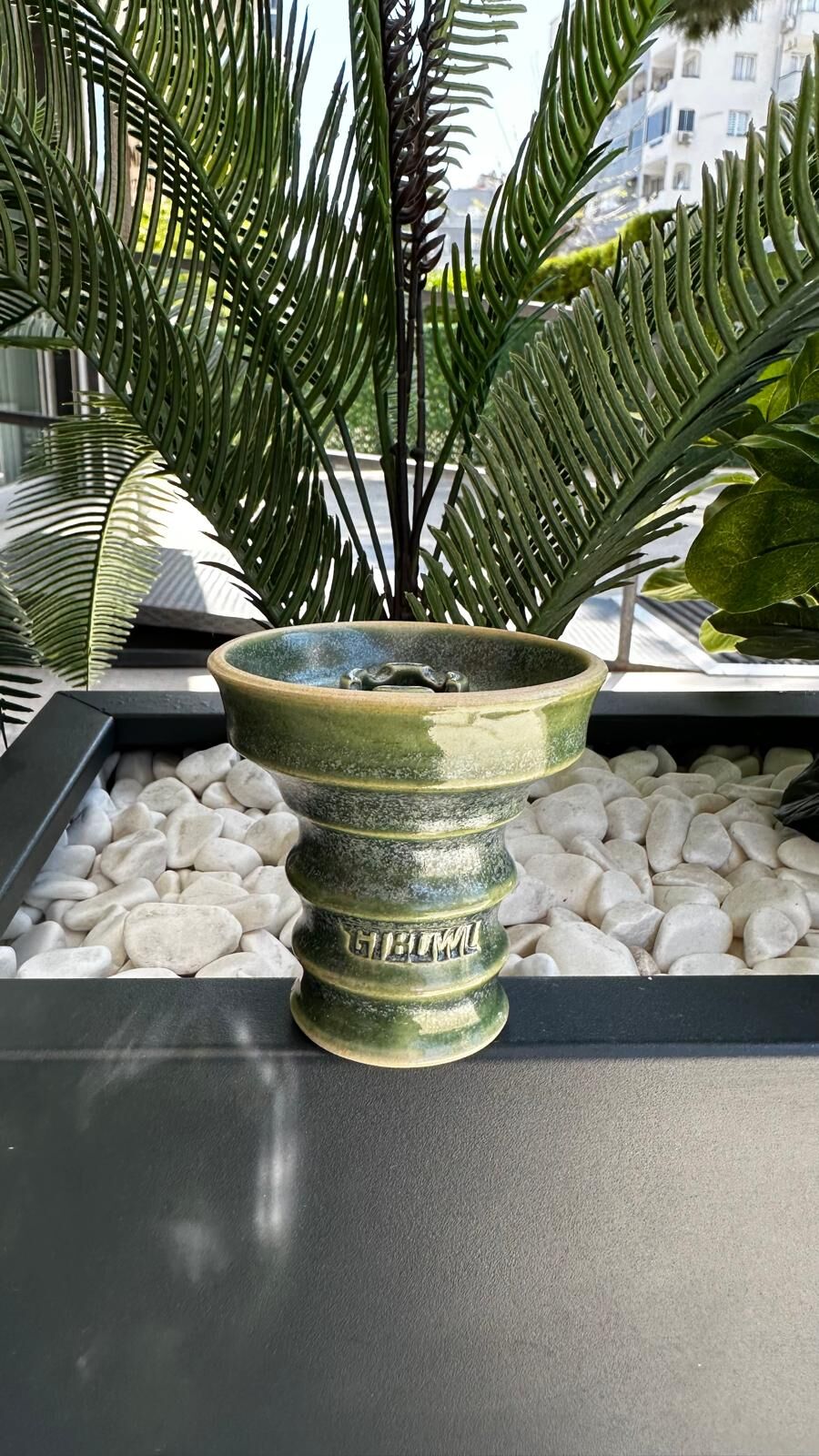 Gt Bowls Arte Nargile Lülesi /Phunnel Mat Yeşil